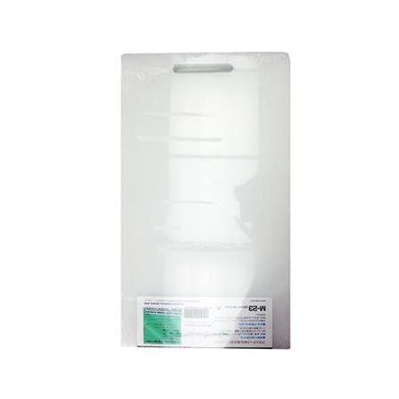 เขียงพลาสติกเหลี่ยม-M SUPERWARE M27 สีขาว