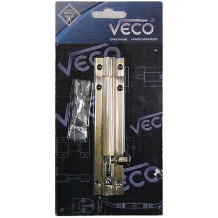 กลอนทั่วไป VECO 441 4 นิ้ว สีทองเหลืองรมดำ_0