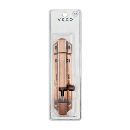 กลอนสปริง VECO WL44 4 นิ้ว สีทองแดงรมดำ_1