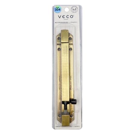 กลอนสปริง VECO WL46 6 นิ้ว สีทองเหลืองรมดำ_1