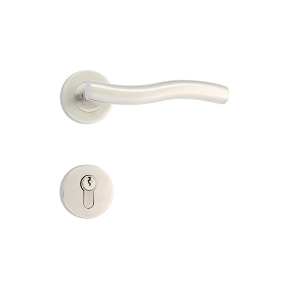มือจับก้านโยกห้องทั่วไป MORTISE  SOLEX 4585107 สีสเตนเลส