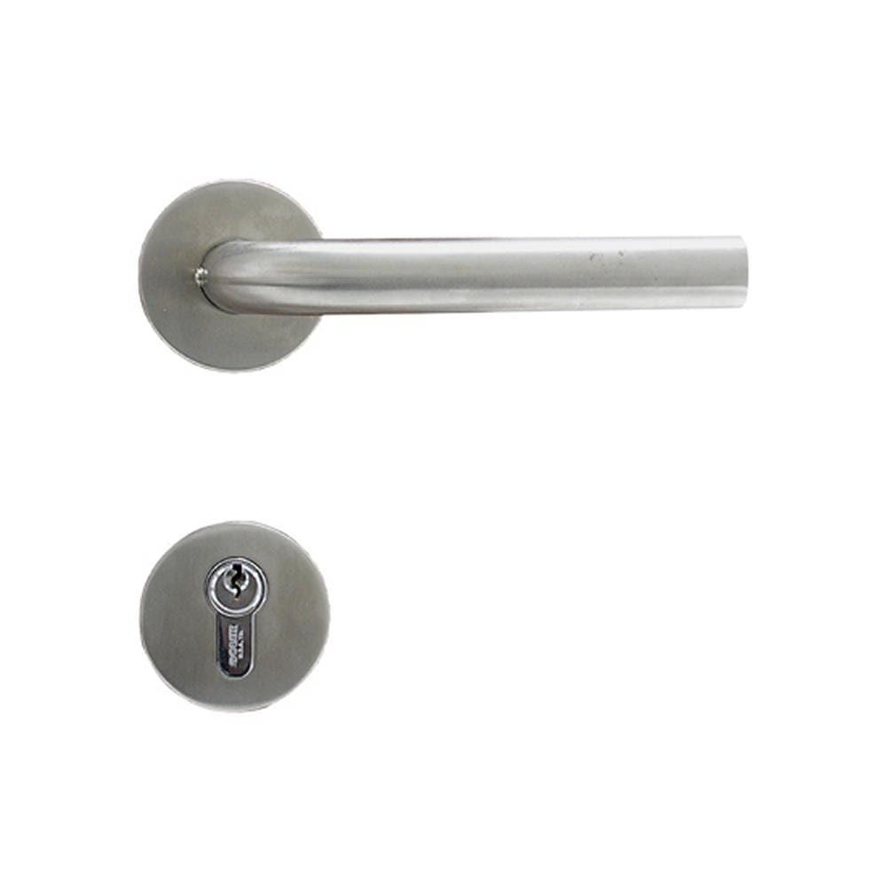 มือจับก้านโยกห้องทั่วไป MORTISE  SOLEX 4585101 สีสเตนเลส