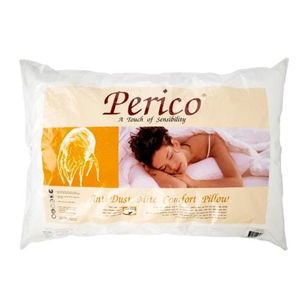 หมอนหนุน ใยสังเคราะห์ PERICO 19x29 นิ้ว สีขาว_4