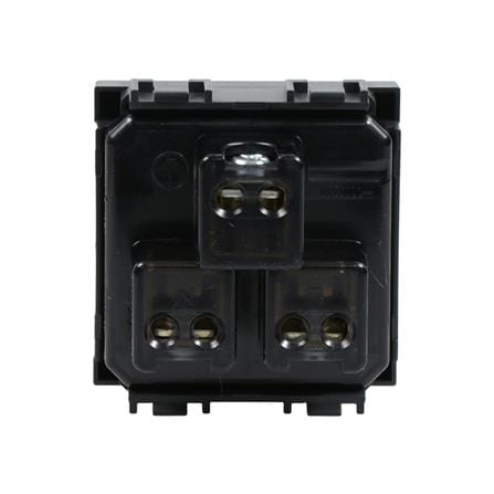 เต้ารับเดี่ยว 3 ขา มีกราวด์ BTICINO SL4126F LIVING LIGHT สีดำ_3