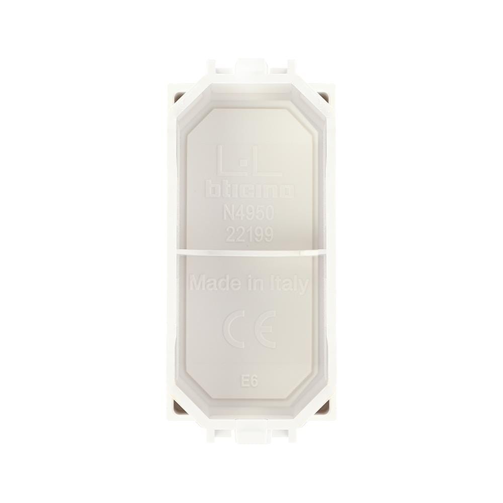 ฝาปิดช่องว่าง BTICINO LIVING LIGHT SN4950/2FLIGHT สีขาว
