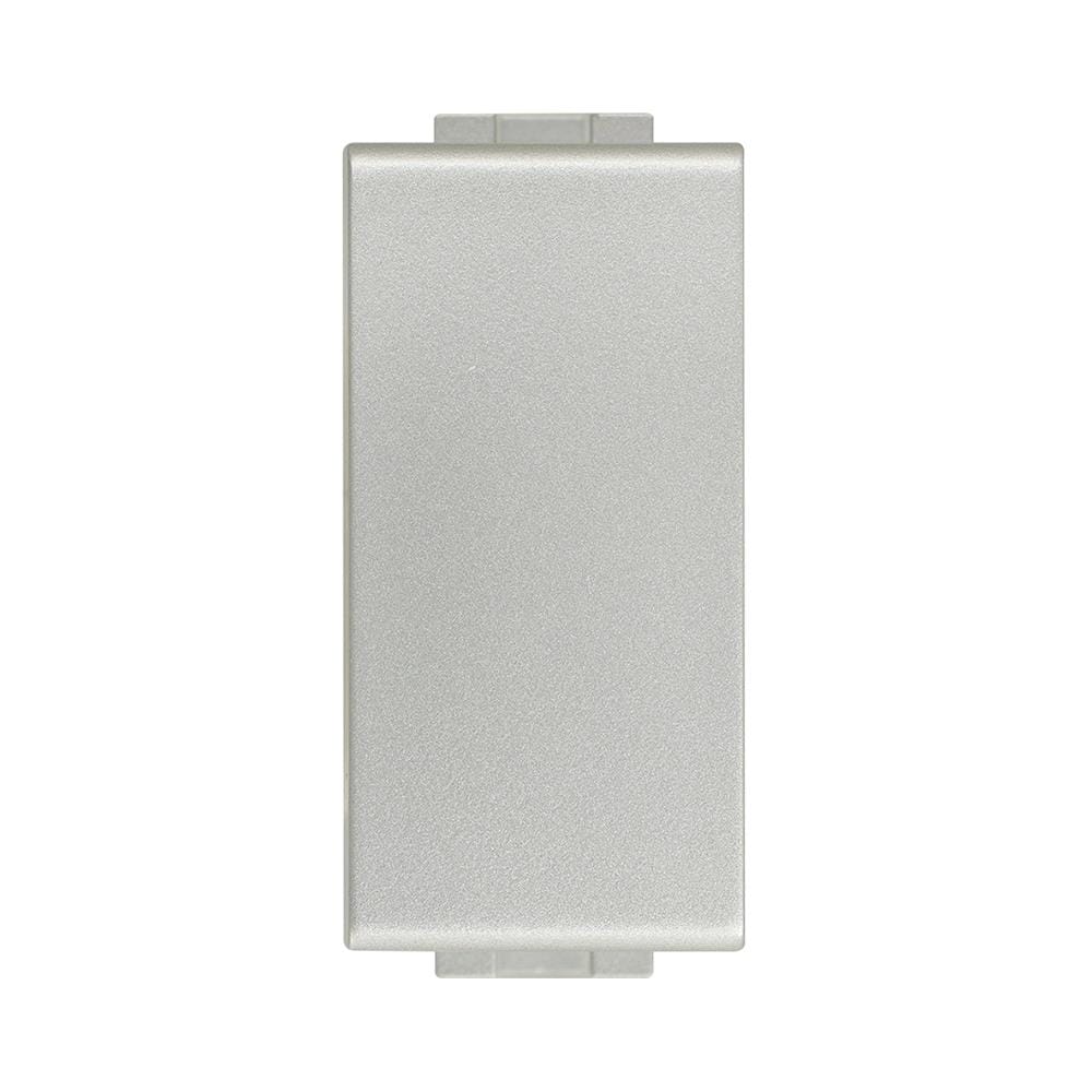 ฝาปิดช่องว่าง BTICINO LIVING LIGHT SNT4950/2F สีเงิน