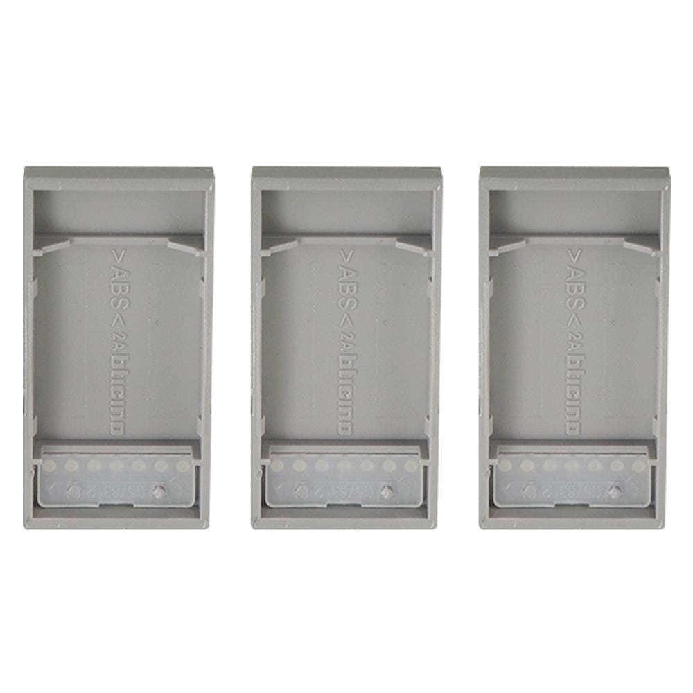 ฝาครอบสวิตช์ 1 ช่อง BTICINO SN4911F LIVING LIGHT สีเงิน (แพ็ก 3 ชิ้น)