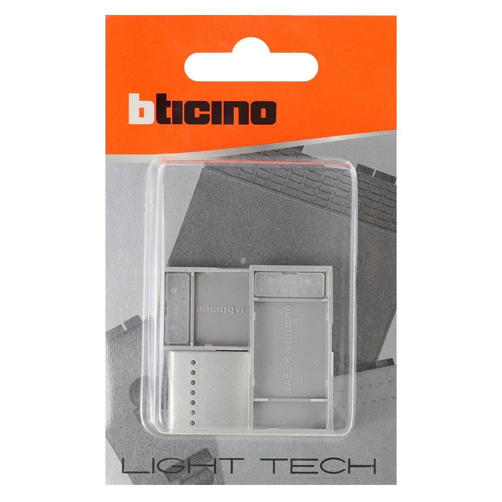 ฝาครอบสวิตช์ 1 ช่อง BTICINO SN4911F LIVING LIGHT สีเงิน (แพ็ก 3 ชิ้น)