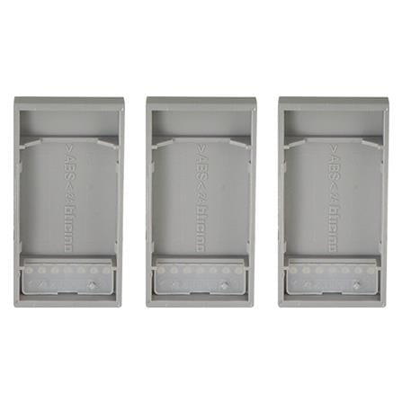 ฝาครอบสวิตช์ 1 ช่อง BTICINO SN4911F LIVING LIGHT สีเงิน (แพ็ก 3 ชิ้น)_2