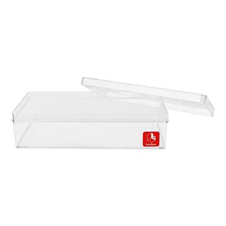 กล่องแบ่งช่อง 1 ช่อง BOXBOX 637L 10x21x6 ซม. สีขาว_2