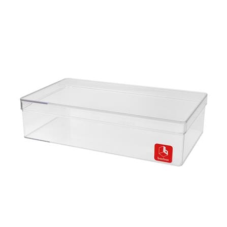 กล่องแบ่งช่อง 1 ช่อง BOXBOX 6231L 13.5x23x6 ซม. สีขาว_0