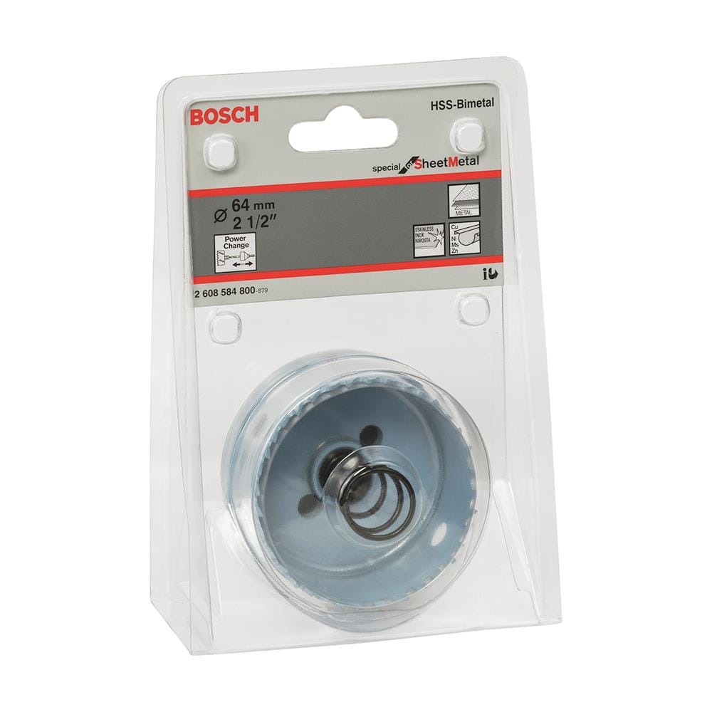 โฮลซอเจาะเหล็ก BOSCH 2-1/2"