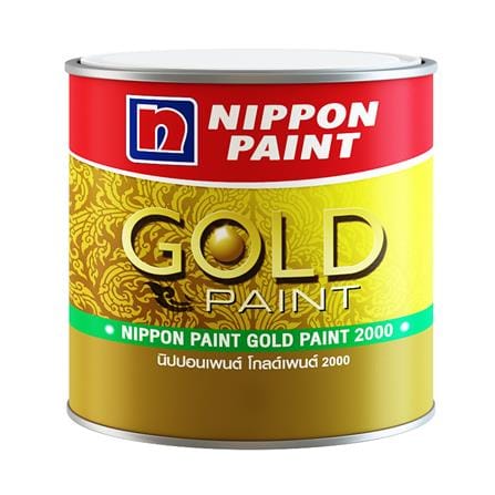 สีรองพื้น NIPPON PAINT GOLD PAINT 3000 สีเหลือง 1 แกลลอน_0
