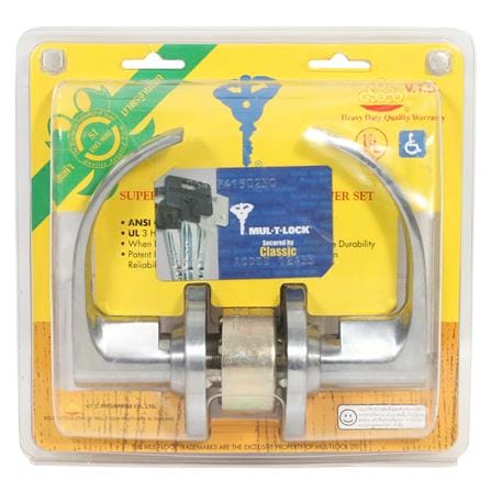 มือจับก้านโยก MUL-T-LOCK DTSC-824 สีสเตนเลส_0