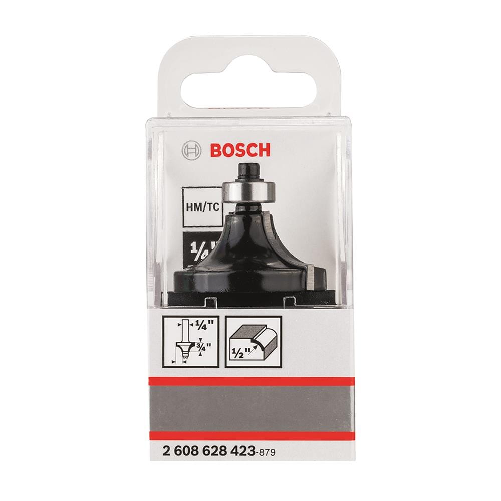 ดอกเร้าเตอร์ขอบโค้ง BOSCH 2608628423 1/2 นิ้ว