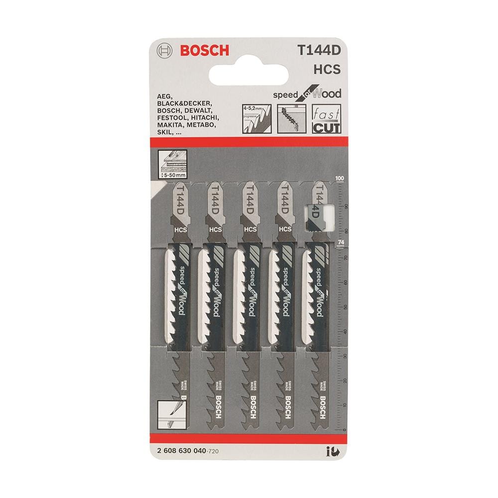 ใบเลื่อยจิ๊กซอ BOSCH T144D