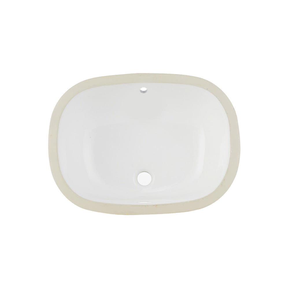 อ่างล้างหน้าฝังใต้เคาน์เตอร์ AMERICAN STANDARD TF-0458 สีขาว