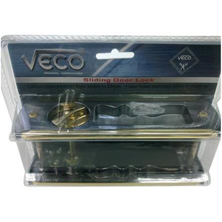 กุญแจบานเลื่อน VECO JA01 สีทอง_0