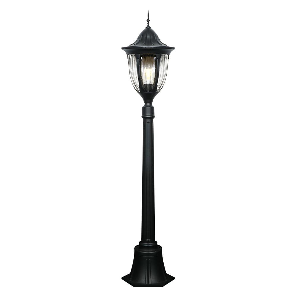 ไฟทางเดิน CST 867/1M/BK อะลูมิเนียม/แก้ว CLASSIC สีดำ 1 หัว