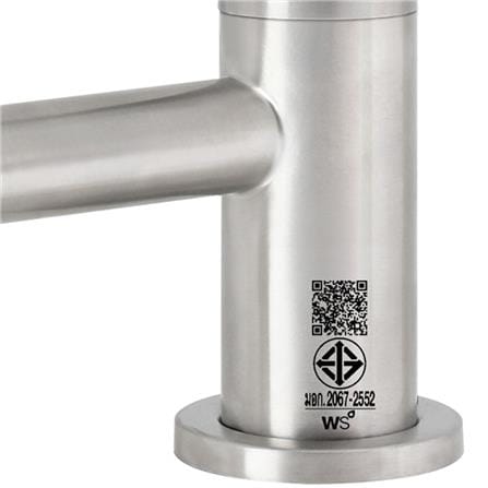 ก๊อกอ่างล้างหน้าเดี่ยว WS WS-0101L สเตนเลส_2