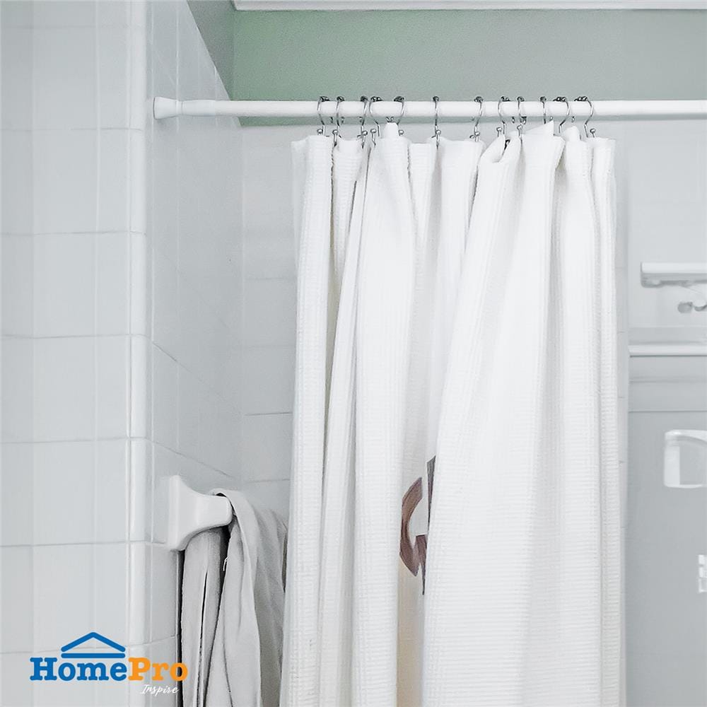 ราวม่านอะลูมิเนียมเคลือบ PVC MOYA HM8301