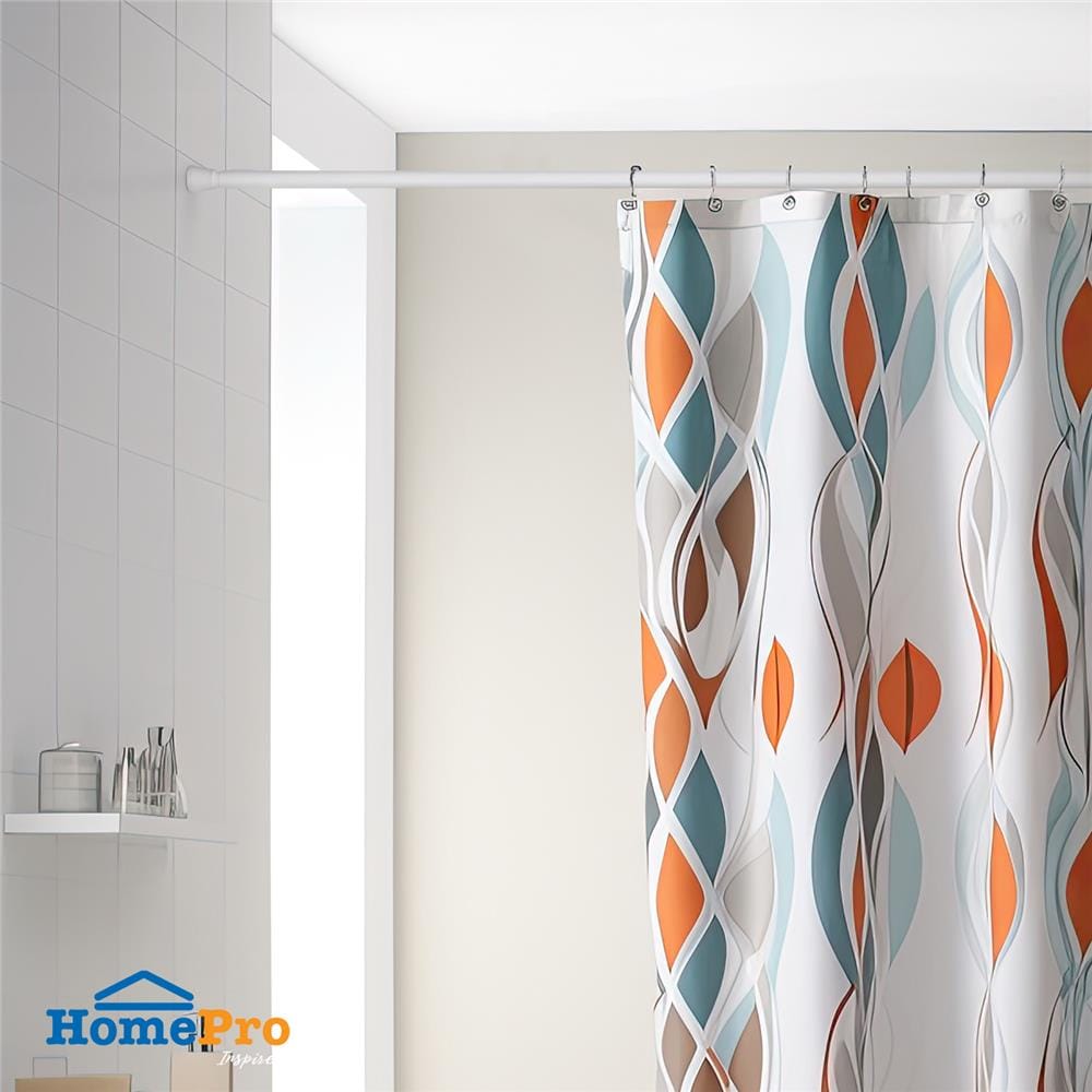 ราวม่านอะลูมิเนียมเคลือบ PVC MOYA HM8303