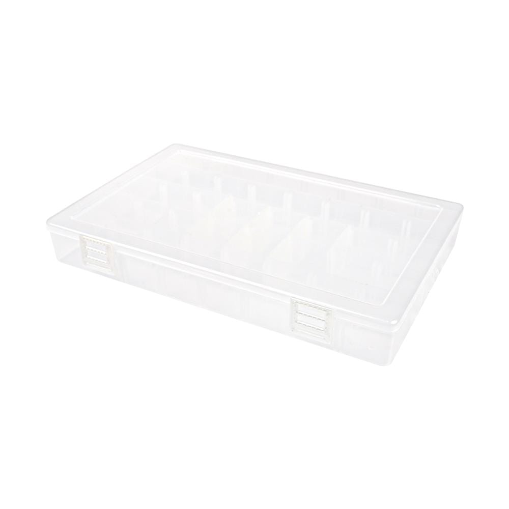 กล่องแบ่งช่อง 40 ช่อง STACKO TL718 24x36x5.5 ซม. สีขาว