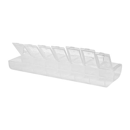 กล่องแบ่งช่อง 14 ช่อง STACKO TLB014 10.5x23.5x3 ซม. สีขาว_2