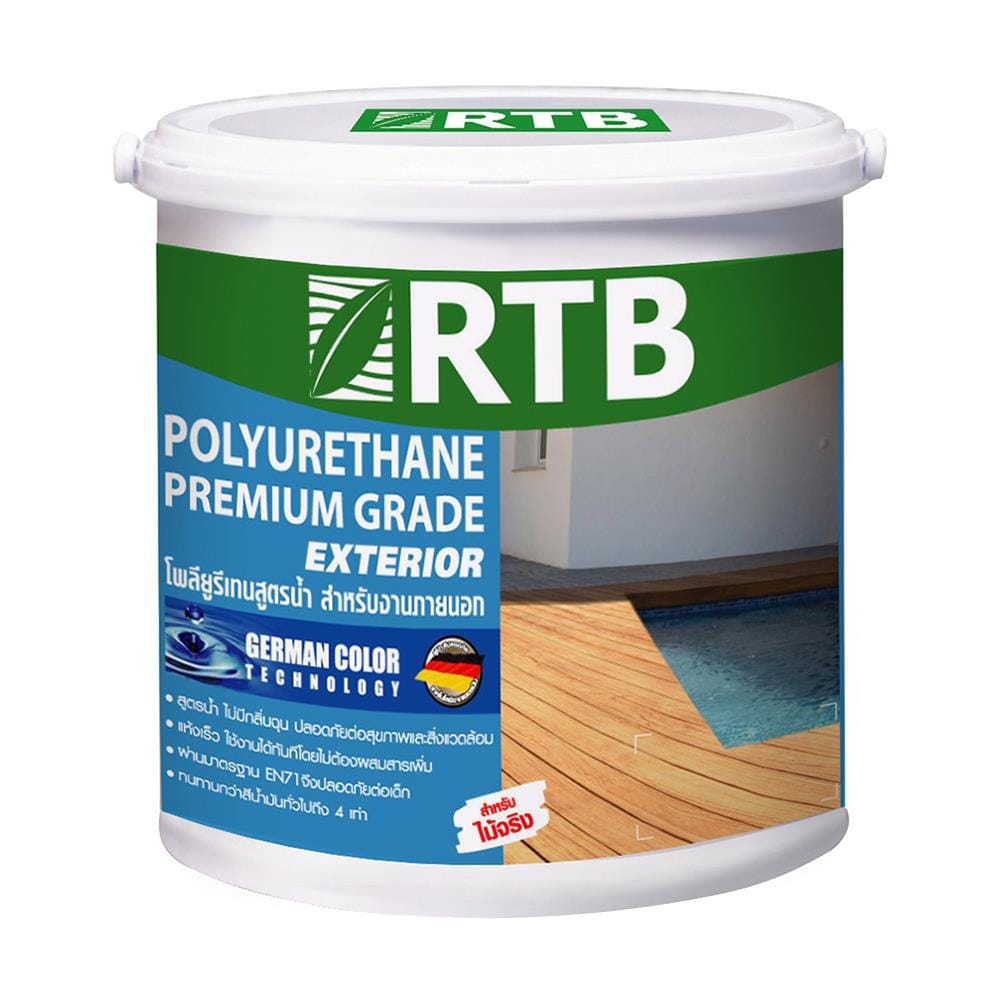 โพลียูรีเทนภายนอก ชนิดเงา RTB PP102 1K 1/4 แกลลอน