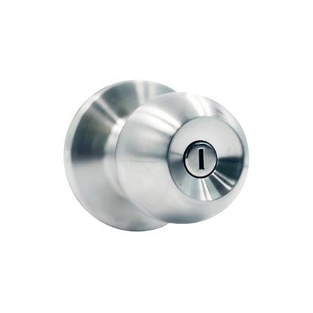 PRIVACY DOOR KNOB BALL STYLE YALE KN-VCA5222US32D STAINLESS STEEL