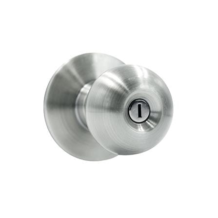 PRIVACY DOOR KNOB BALL STYLE YALE KN-VCN5222US32D STAINLESS STEEL