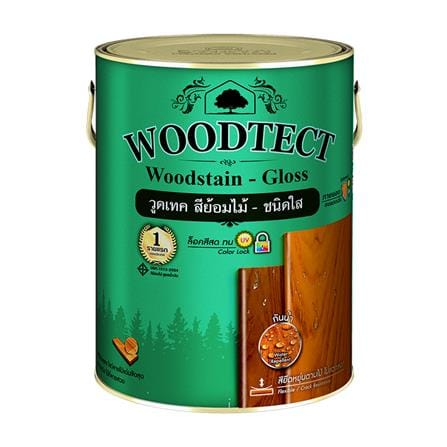 สีย้อมไม้ WOODTECT 301 สีใส เงา 1GL