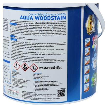 สีย้อมพื้นไม้ WOODTECT AQUA AD-504 สีวอลนัท ด้าน 1 แกลลอน_2