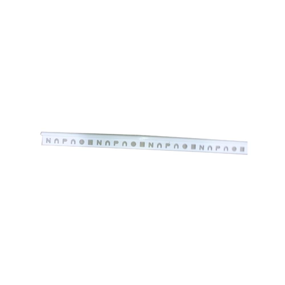 คิ้ว PVC NAPA W-70 9.5 มม. 2 ม. สีขาว