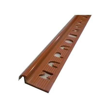 คิ้ว PVC NAPA W-70 9.5 มม. 2 ม. สีน้ำตาลอ่อน_0