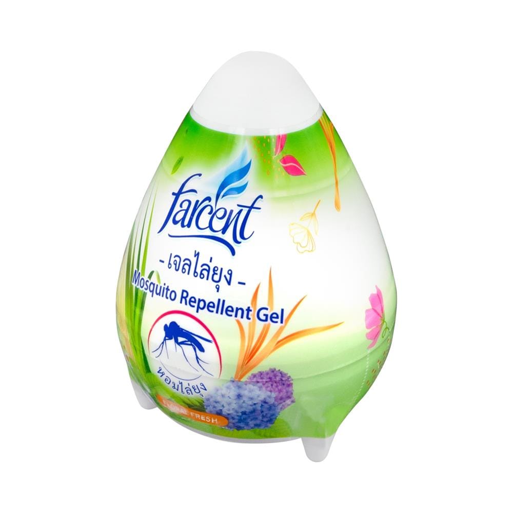 เจลปรับอากาศไล่ยุง FARCENT EGG 170g FLORAL FRESH