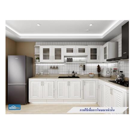 ชั้นจบมุมโค้ง KING PLATINUM 32x67.8 ซม. สีขาว_1