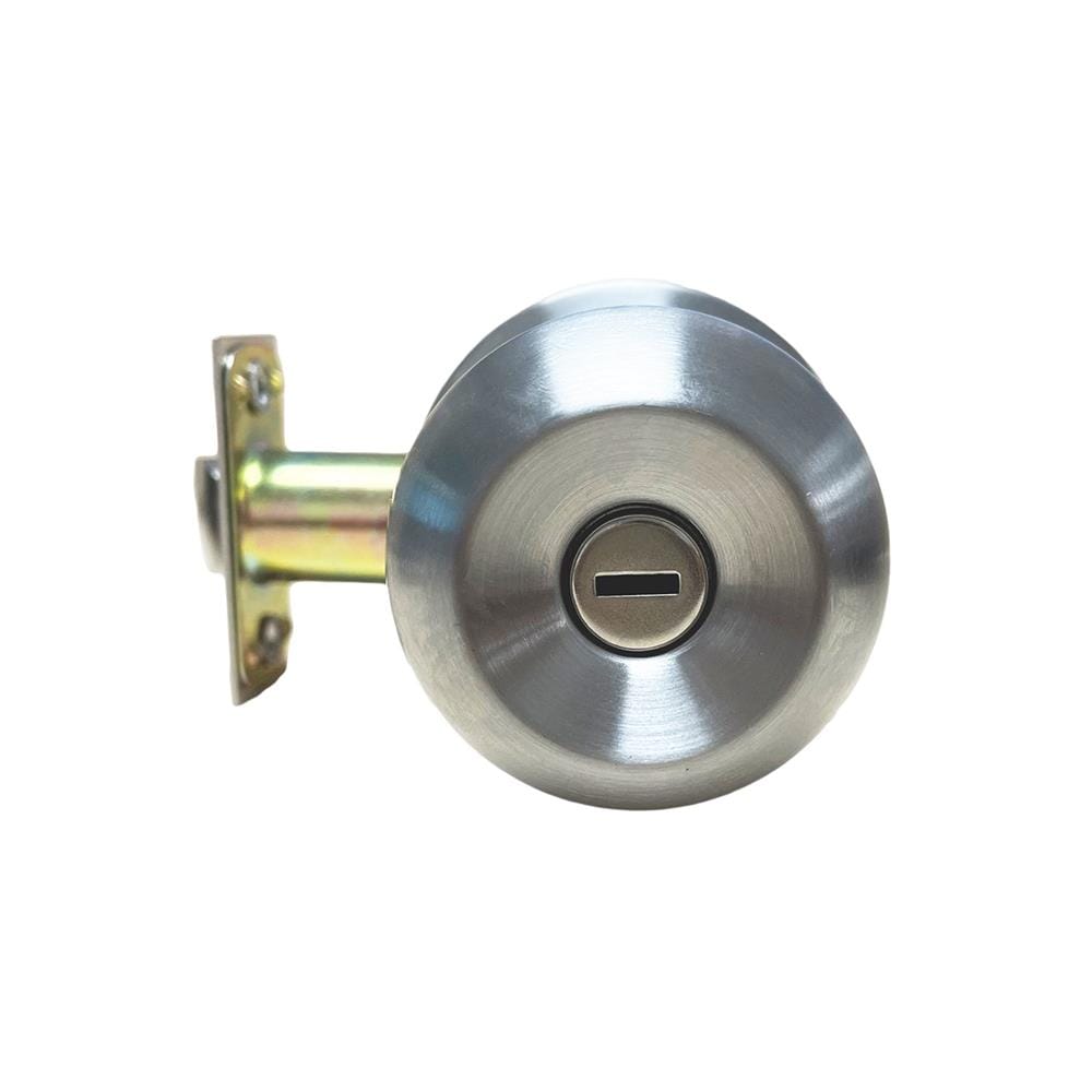 PRIVACY DOOR KNOB BALL STYLE YALE KN-VCA5122US32D STAINLESS STEEL