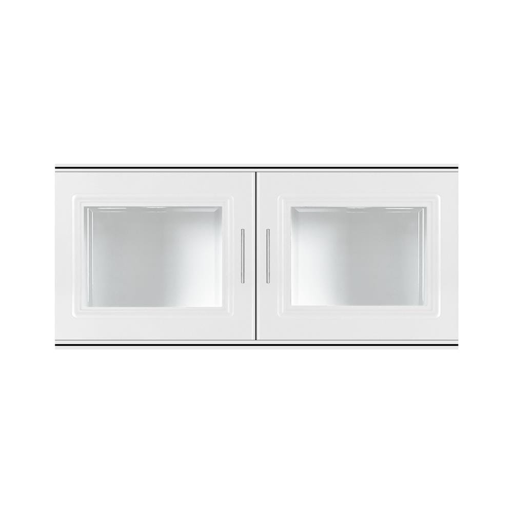 ตู้แขวนบานคู่ ABS KING PLAT-ZERCON 90x42 ซม. สีขาว