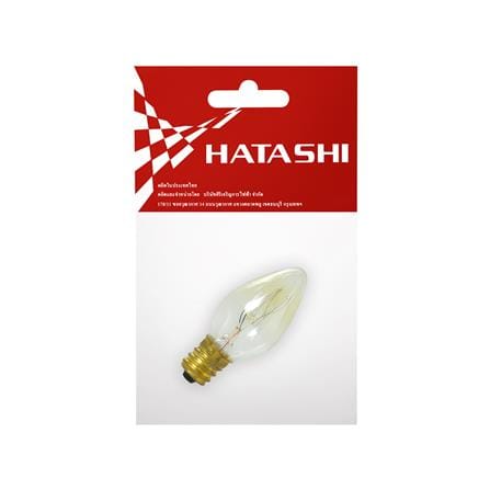 หลอดไส้จำปา HATASHI 7 วัตต์ WARM WHITE E12_1