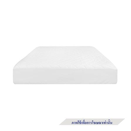 ผ้ารองกันเปื้อนแบบกันน้ำ KING SIZE PICASSO รัดมุมเต็มตัว สีขาว_2