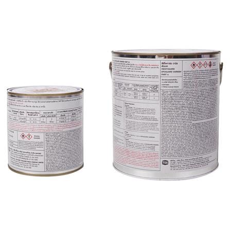 สีงานอุตสาหกรรม TOA HEAVY GUARD EPOGUARD PART A+B 9010 สี PURE WHITE 1 แกลลอน_1