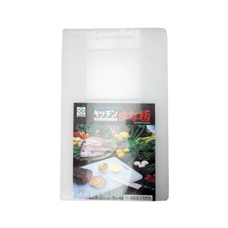 เขียงพลาสติกเหลี่ยม-M SUPERWARE M17 สีขาว_0
