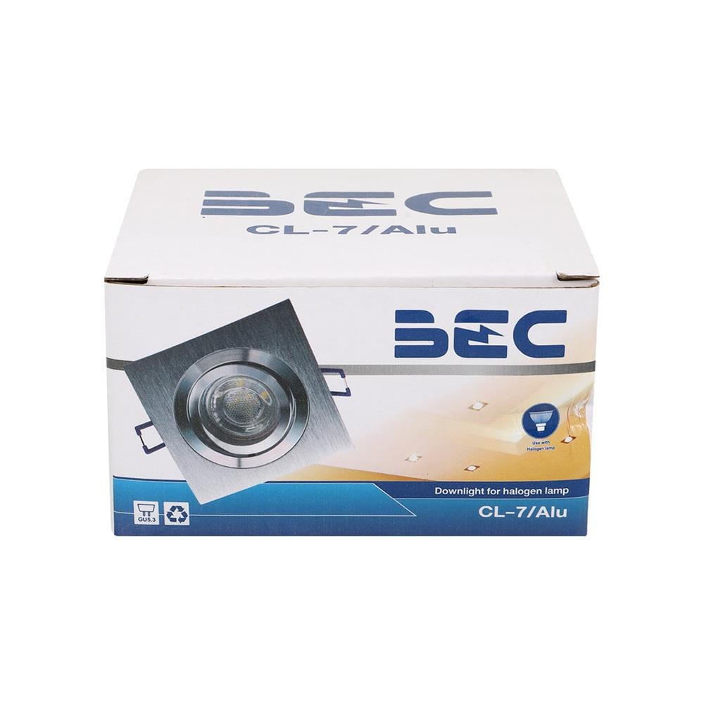 ดาวน์ไลท์ BEC CL-7/ALU 3.5 นิ้ว ทรงกลม