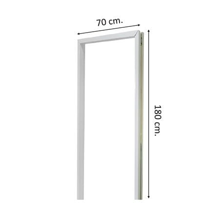 วงกบประตู POLYVINYL FOAM KING 70x180 ซม. สีขาว_4