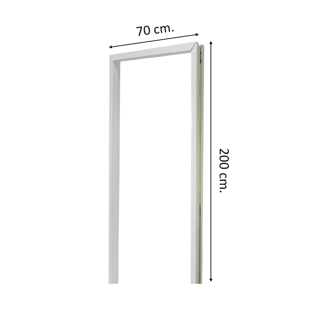 วงกบประตู POLYVINYL FOAM KING 70x200 ซม. สีขาว