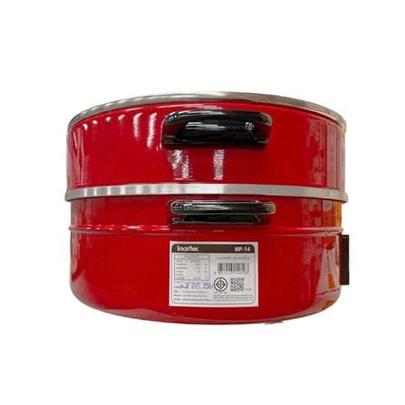 กระทะไฟฟ้า IMARFLEX MP-14 3 ลิตร สีแดง_1