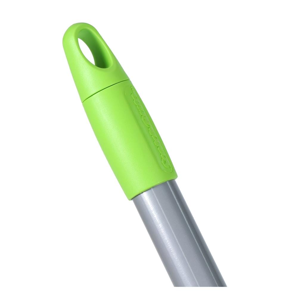 แปรงขัดพื้นไนลอนพร้อมที่ปาดน้ำ SCOTCH-BRITE SUPER BROOM 9 นิ้ว สีเขียว