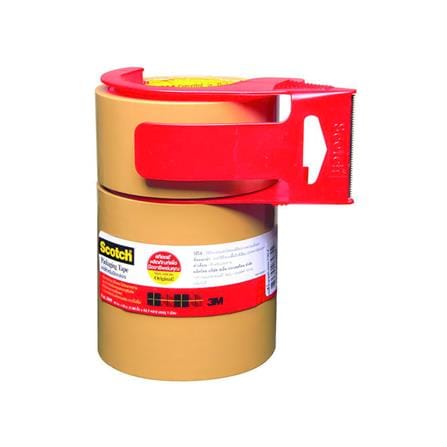 OPP TAPE 3M SCOTH 2INX40YD BROWN 3PCS