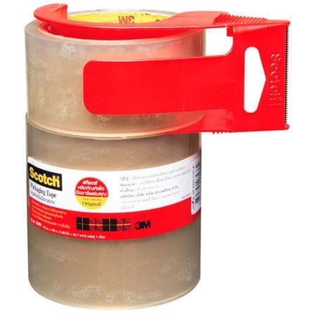 OPP TAPE 3M SCOTH 2INX40YD CLEAR 3PCS